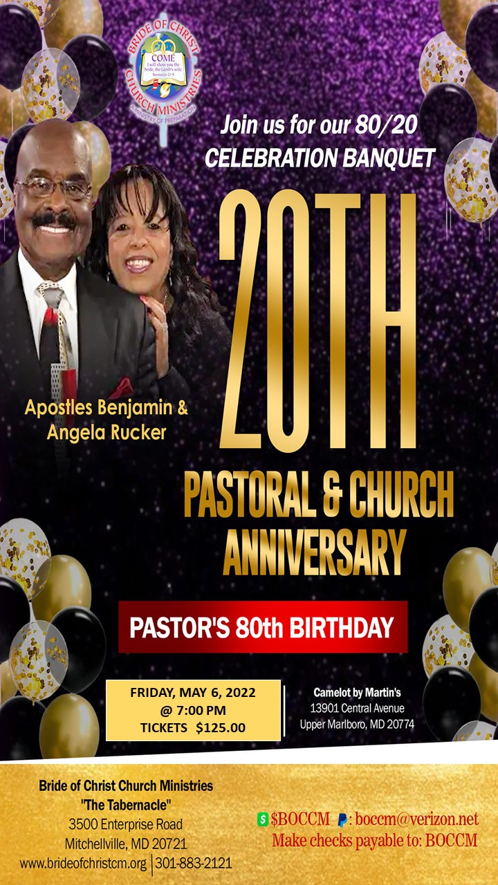 updated 20th anniv flyer | Bride Of Christ Church Ministries